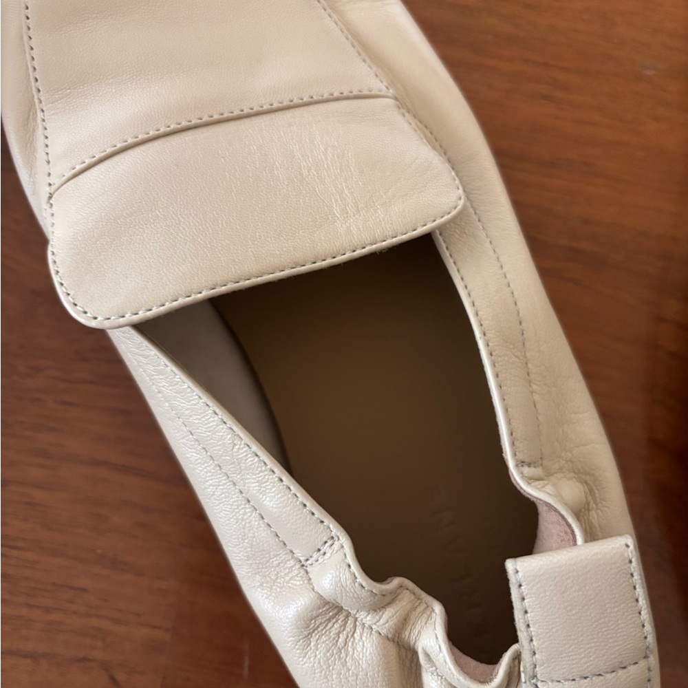 NWOT Everlane The Day Loafer Italian Leather Cashew Beige - size 10 - Picture 8 of 8